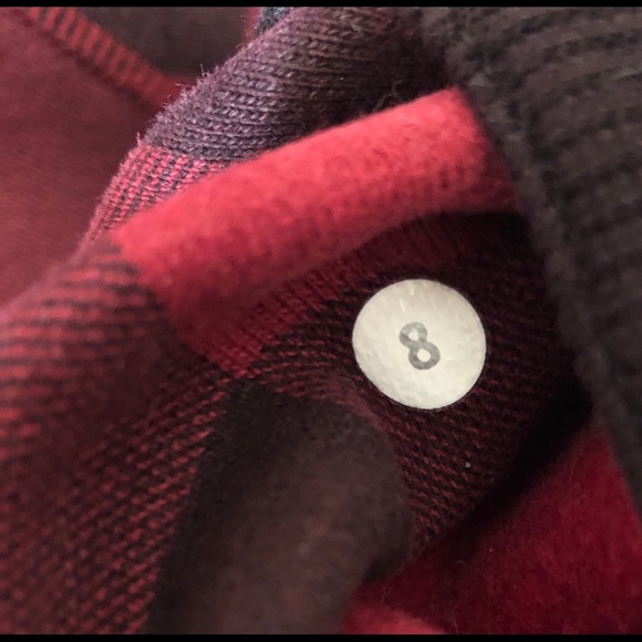 🦄 Lululemon lumberjack Scuba Hoodie II size 8 🦄 - Picture 4 of 5